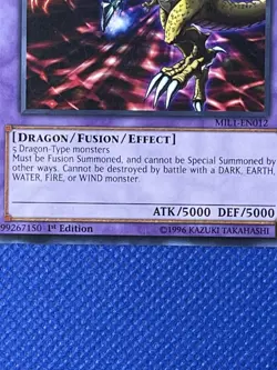 Yugioh Five-Headed Dragon - 1st Edition - NM+ Card - Image 4