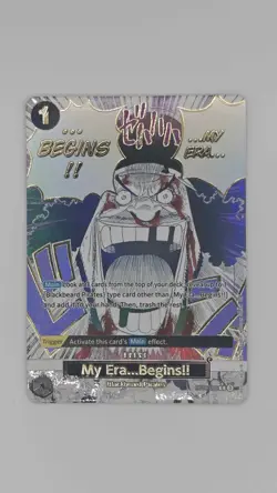 One Piece TCG My Era...Begins!! Event (Alternate Art) OP09-096 English NM - Image 1