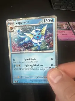 Prismatic Evolutions 8 Cosmo Holo Cards - Mini Tin Costco Collection - Full Set! - Image 3