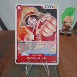 Monkey D Luffy Pre-Errata P-001 Promotion Pack 2022 One Piece Promo - Image 1