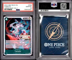 2023 ONE PIECE JUDGE PACK VOLUME 1 STAMP YAMATO OP02-042 PSA 10 GEM MINT - Image 1
