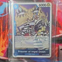 Bandai Prisoner of Impel Down OP16-042 Character 6000 Power Cost 6 EN - Image 1