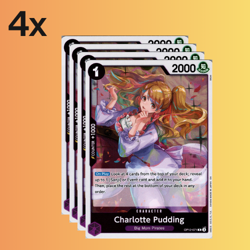 Charlotte Pudding OP12-071 R Legacy of the Master - ONE PIECE Playset 4 NM - Image 1