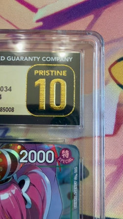 CGC 10 Perona (Illustration Box Vol.4) OP09-034 One Piece Promo - PRISTINE 10!! - Image 2