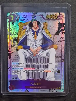 One Piece TCG OP16-063 Kuzan MANGA The Time of Battle English - Image 1