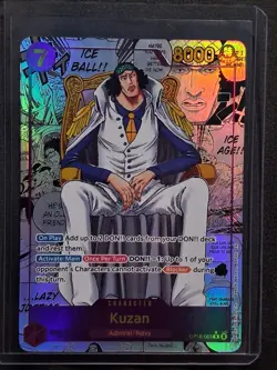 One Piece TCG OP16-063 Kuzan MANGA The Time of Battle English - Image 2