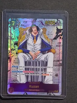 One Piece TCG OP16-063 Kuzan MANGA The Time of Battle English - Image 3