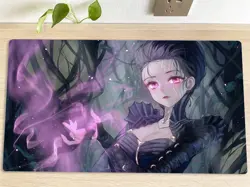 MTG Liliana Vess Table Playmat TCG CCG Mouse Pad Trading Card Game Mat Free Bag - Image 1