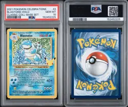 Pokemon Celebrations Charizard, Blastoise & Venusaur PSA 10 Sequential Set - Image 2
