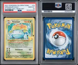 Pokemon Celebrations Charizard, Blastoise & Venusaur PSA 10 Sequential Set - Image 3