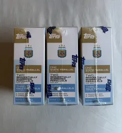 Topps Team Set Argentina 2026 x3 Brand New Sealed In Hand - Image 5