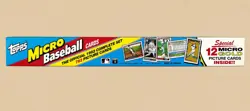 1992 Topps Micro Baseball Factory Sealed Complete Set 792 Cards 12 Gold MLB - Image 2