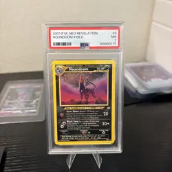 PSA 7 NM Houndoom 8/64 Neo Revelation Holo Rare Pokemon Card New Cert Vintage - Image 1
