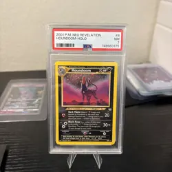 PSA 7 NM Houndoom 8/64 Neo Revelation Holo Rare Pokemon Card New Cert Vintage - Image 3
