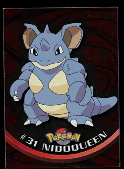 Pokemon Card - Topps Blue Logo TV Animation Edition Nidoqueen #31 Foil - Image 1