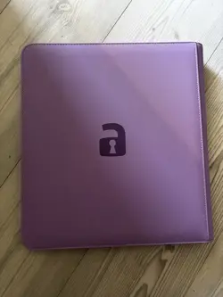 Vault X Just Purple 9-Pocket Exo-Tec Zip Binder - 360 Cards - New / Open Box - Image 2