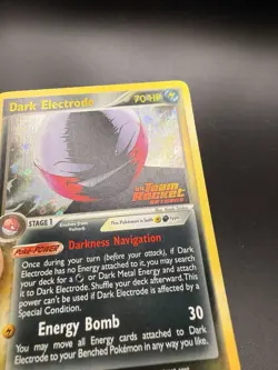 Pokemon Card • Dark Electrode EX Team Rocket Returns 4/109 Reverse Holo LP/NM - Image 2