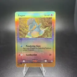 Pokemon Vintage Card TCG Dragon #23/97 Bagon Reverse Holo LP -c - Image 1