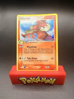 Camerupt 36/110 Holon Phantoms Reverse Holo Uncommon Pokemon Card Stamped LP- - Image 1