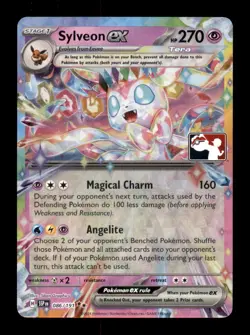 SYLVEON EX 086/191 HOLO DOUBLE RARE PRIZE PACK SERIES CARDS POKEMON NM - Image 1