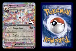 SYLVEON EX 086/191 HOLO DOUBLE RARE PRIZE PACK SERIES CARDS POKEMON NM - Image 3