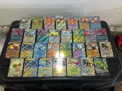 (30) Pokemon Ultra/Secret Rare CARD GX EX V Holo Lot Reshiram Tyranitar Jynx - Image 1