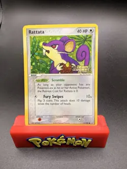 Rattata 71/109 Team Rocket Returns Reverse Holo Pokemon Card EN LP - Image 1