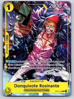 Donquixote Rosinante (Illust. Box Vol.6) OP12-108 One Piece Promo Cards NM - Image 1