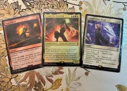 MTG Magic the Gathering Final Fantasy Lot Of 3 Cards Cloud 0002 0014 0298 AUC 4 - Image 1