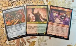 MTG Magic the Gathering Final Fantasy Lot Of 3 Cards 0054 0100 0079 AUC 3 - Image 1