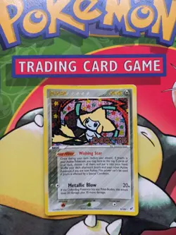 Jirachi 9/107 Reverse Holo Rare Stamped EX Deoxys Pokemon Card - Image 1