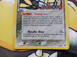 Jirachi 9/107 Reverse Holo Rare Stamped EX Deoxys Pokemon Card - Image 4
