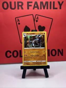 Rampardos 077/189 Swsh10: Astral Radiance Holo Pokemon Card - Image 1