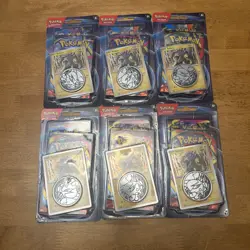 Pokemon Mega Evolution & Phantasmal Flames 2-Pack Blister Sealed-Raikou Lot Of 6 - Image 1