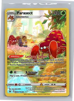 Parasect TG01/TG30 Holo Lost Origin Trainer Gallery Pokemon NM - Image 1