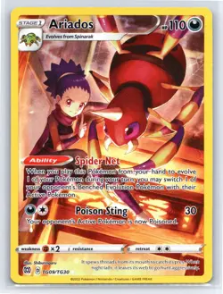 Ariados TG09/TG30 - Pokemon Brilliant Stars Trainer Gallery - Holo - NM - Image 1