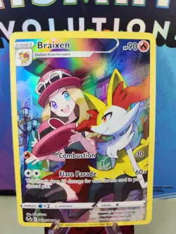 Braixen TG01/TG30 | Holo | Silver Tempest Trainer Gallery | NM | Pokemon - Image 1