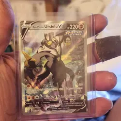 The Pokemon Company Rapid Strike Urshifu V 153/163 Full Art Holo 220 HP Eng - Image 1