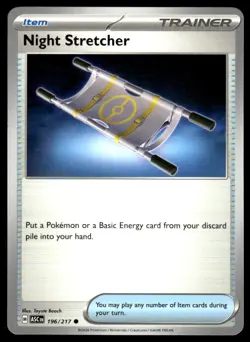Night Stretcher 196/217 Common Ascended Heroes Pokemon Near Mint - Image 1