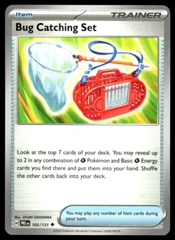 Bug Catching Set 102/131 Uncommon Prismatic Evolutions Pokemon Near Mint - Image 1