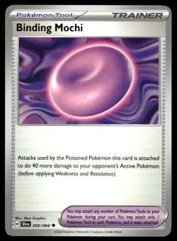 Binding Mochi 055/064 Uncommon Shrouded Fable Pokemon Near Mint - Image 1