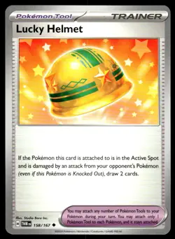 Lucky Helmet 158/167 Uncommon Twilight Masquerade Pokemon Near Mint - Image 1