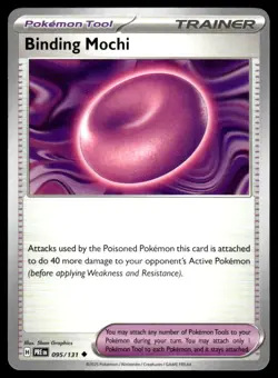 Binding Mochi 095/131 Uncommon Prismatic Evolutions Pokemon Near Mint - Image 1