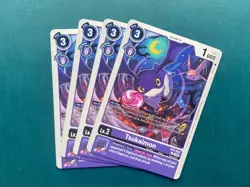 Tsukaimon EX7-052 Playset Digimon Liberator Card Game x4 - Image 1