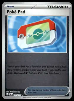 Poke Pad 081/088 Uncommon Perfect Order Pokemon Reverse Holo Near Mint - Image 1