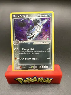 Dark Steelix 10/109 Holo Rare Pokemon 2004 EX Team Rocket Returns LP - Image 1