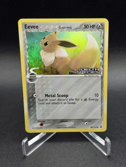 Pokemon TCG Eevee EX Delta Species Reverse Holo Stamped Near Mint NM 68/113 - Image 1
