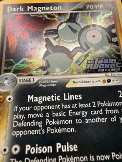 Pokemon - Dark Magneton - Rocket Returns 39/109 Reverse Holo STAMPED - (NM-LP++) - Image 2