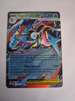 Mega Greninja ex 22/86 Double Rare Pokemon Chaos Rising NM - Image 1