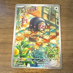 Lechonk 209/197 Obsidian Flames Illustration Rare Holo Pokemon TCG - Image 1